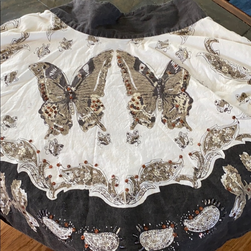 butterfly sequin skirt set - Picture 7 of 7
